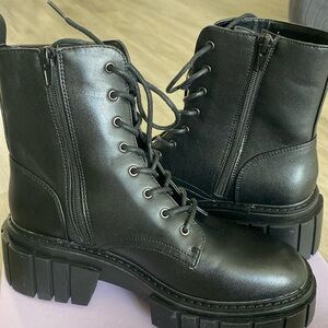 Madden Girl Philly combat boots